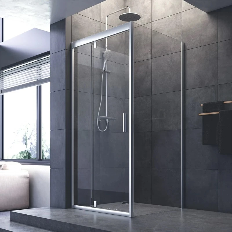 Душ. ограждение AM.PM Gem Sqare Pivot 90x90 без поддона (W90G-404-090MT)