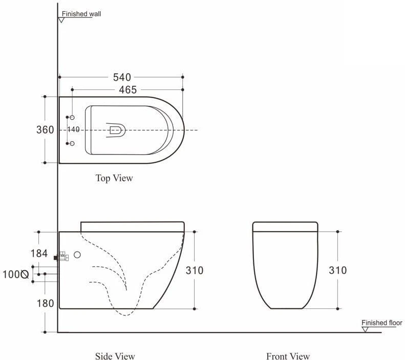 Унитаз подвесной Aquanet L1W Rimless Logan (261951)