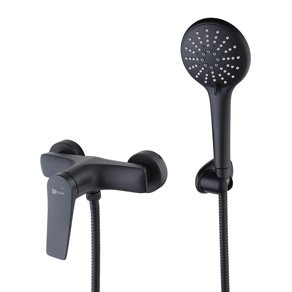 Смеситель для ванны Lemark Bronx LM3703BL