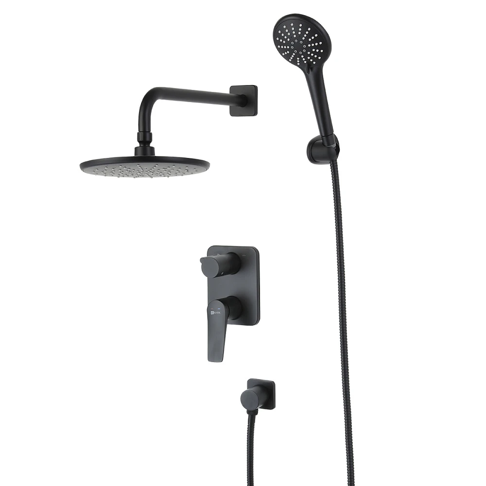 Смеситель для ванны Lemark Bronx LM3729BL