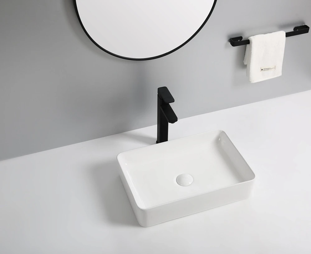 Раковина накладная Royce Iris (RCW-140902WH)